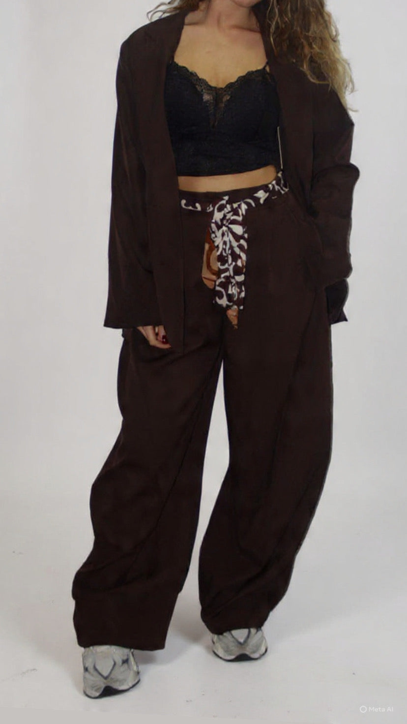 Pantalone con Fulard