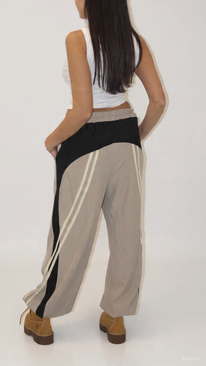 Pantalone double color