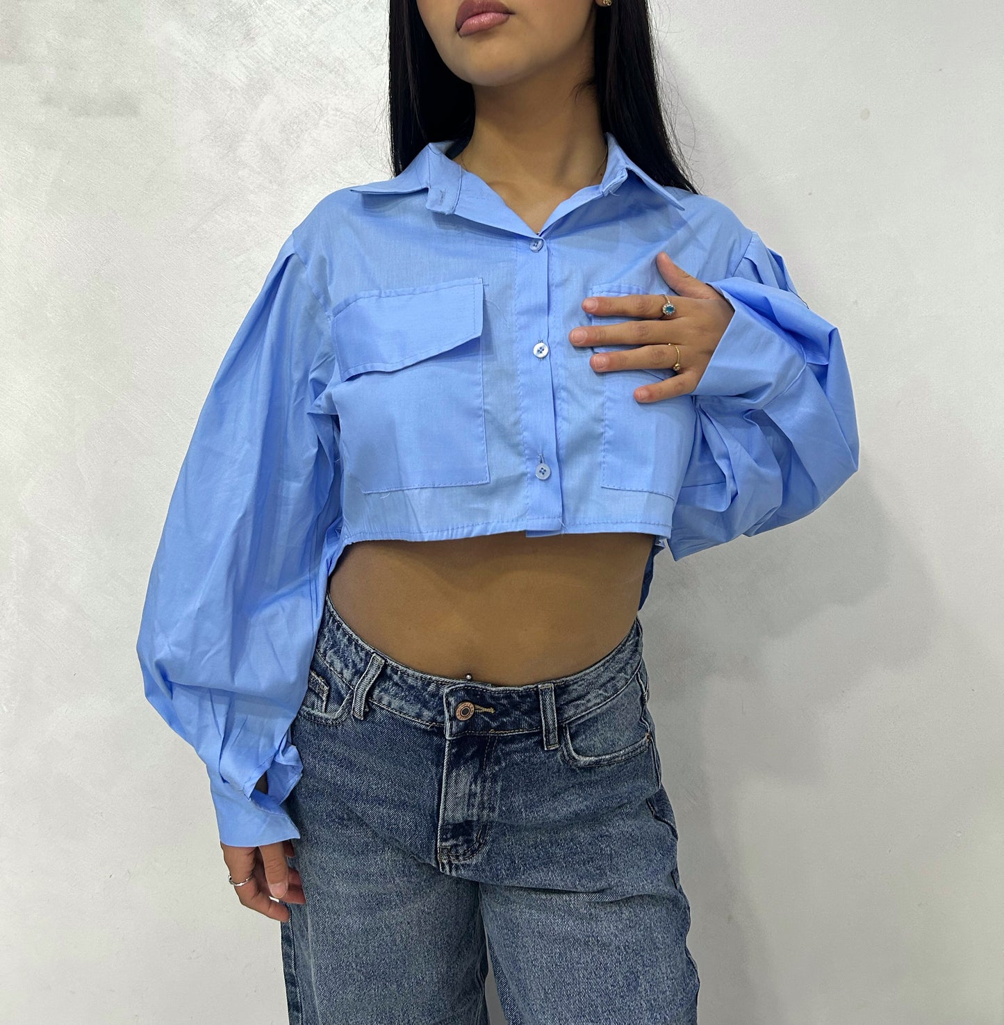 Camicia Crop