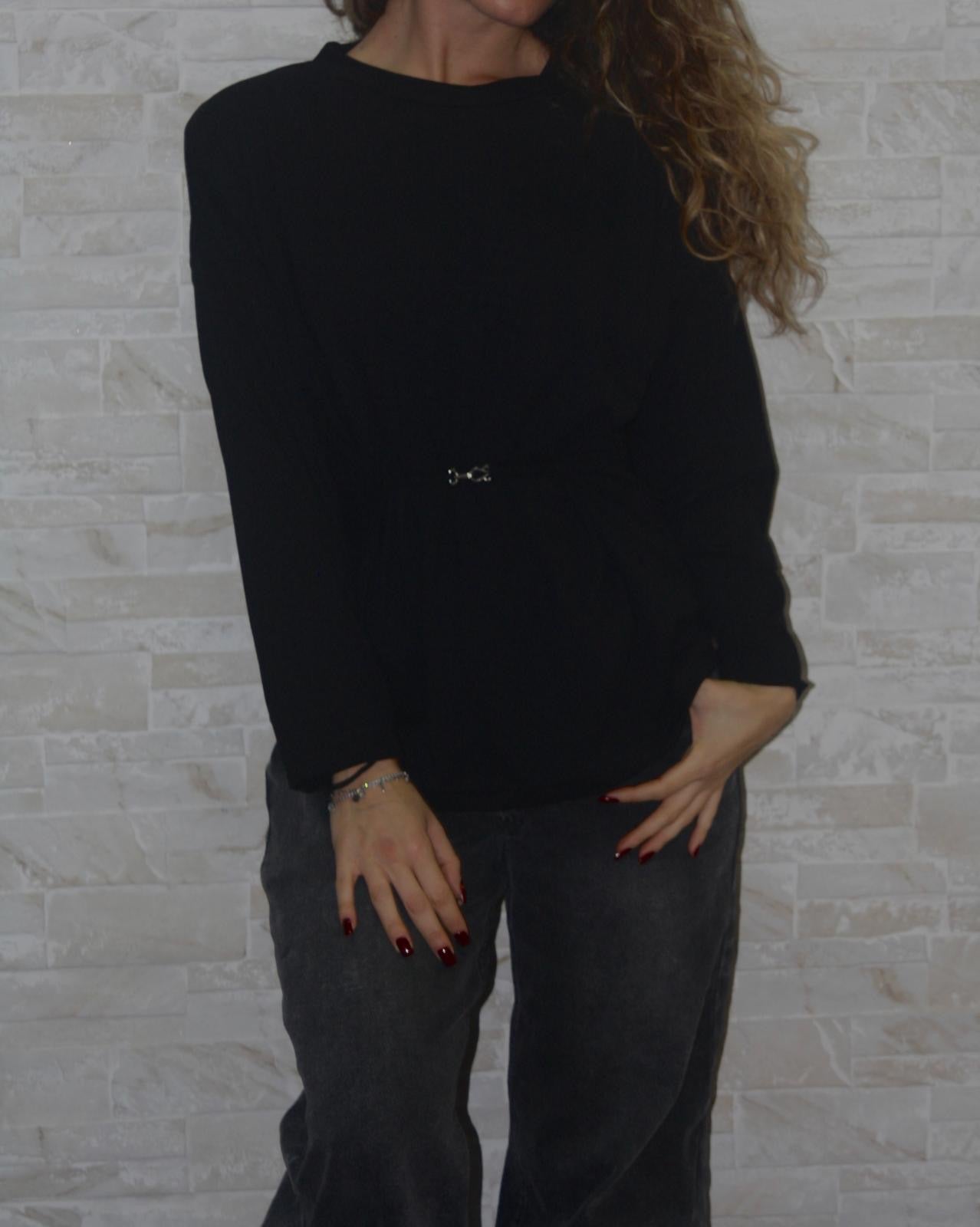 Maglia con gancio e spalline