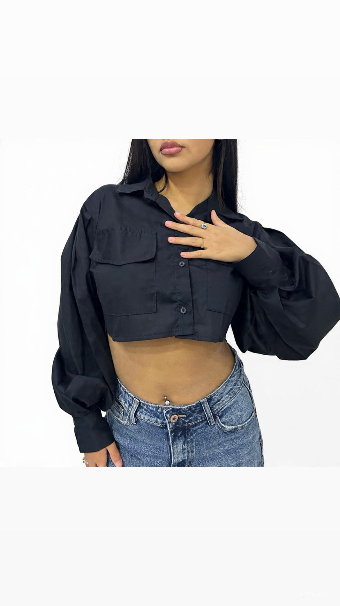 Camicia Crop