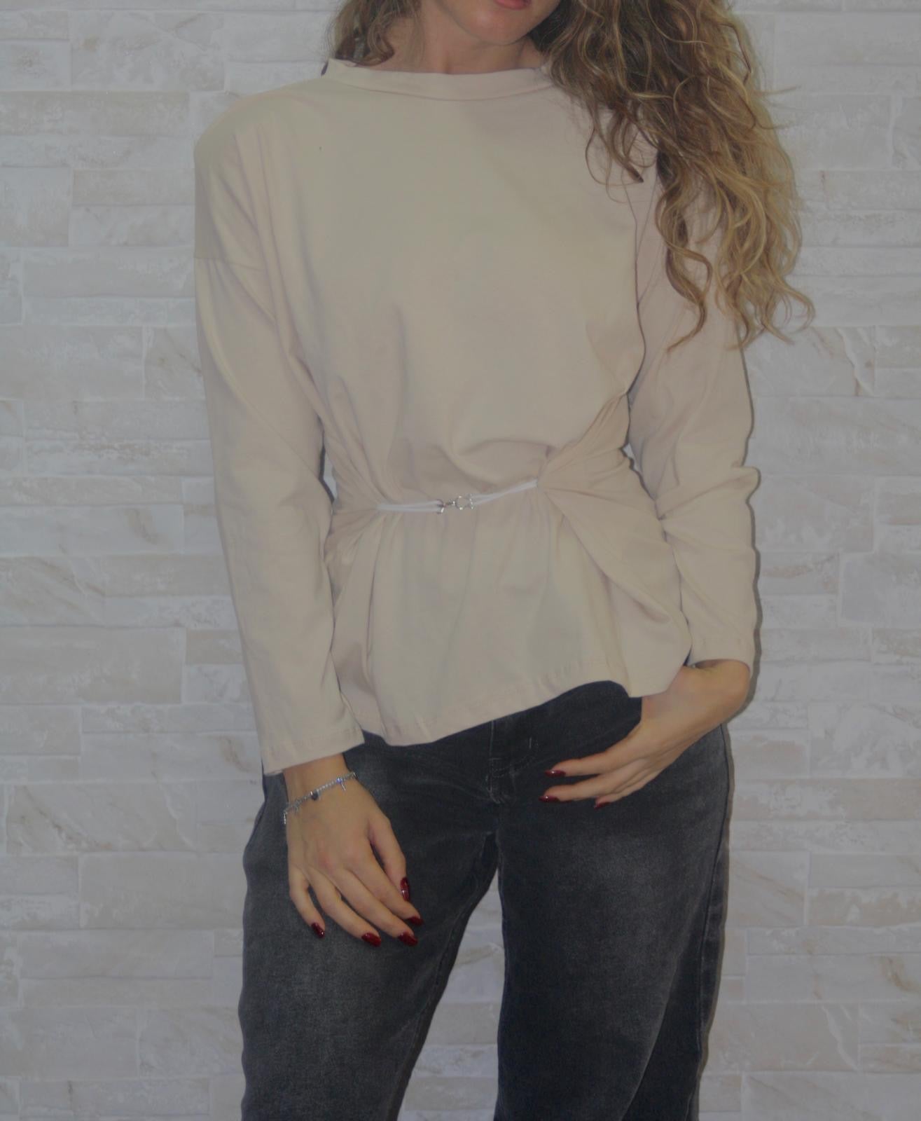 Maglia con gancio e spalline