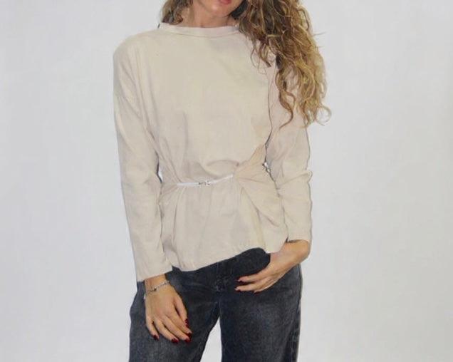 Maglia con gancio e spalline