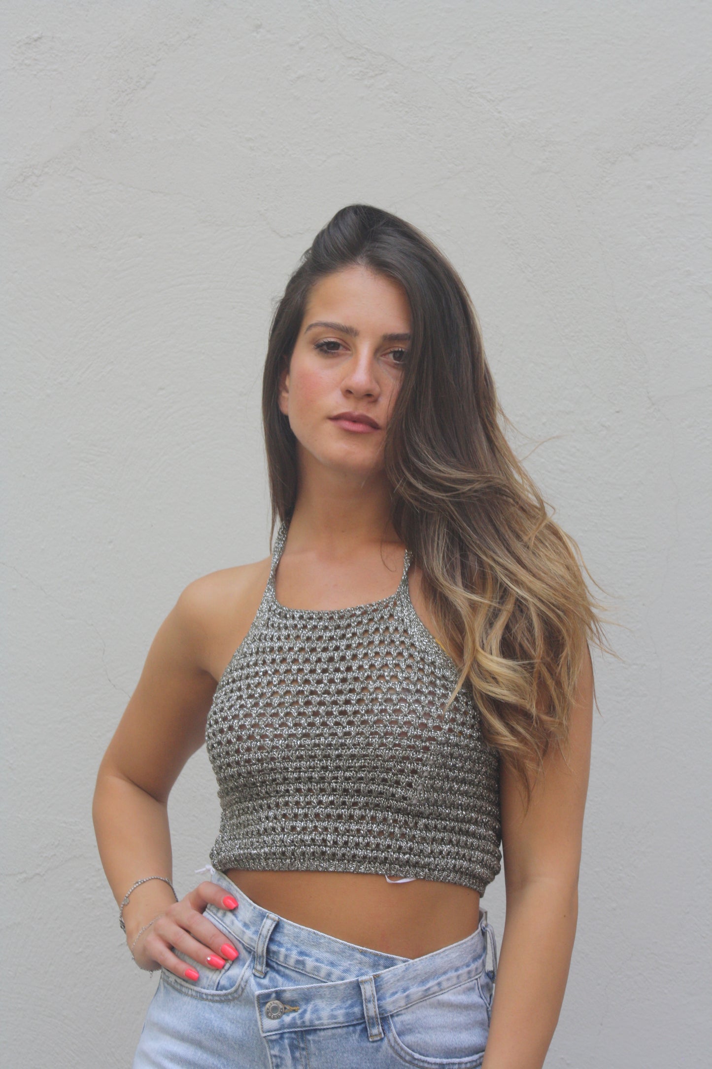 Top lurex Electra