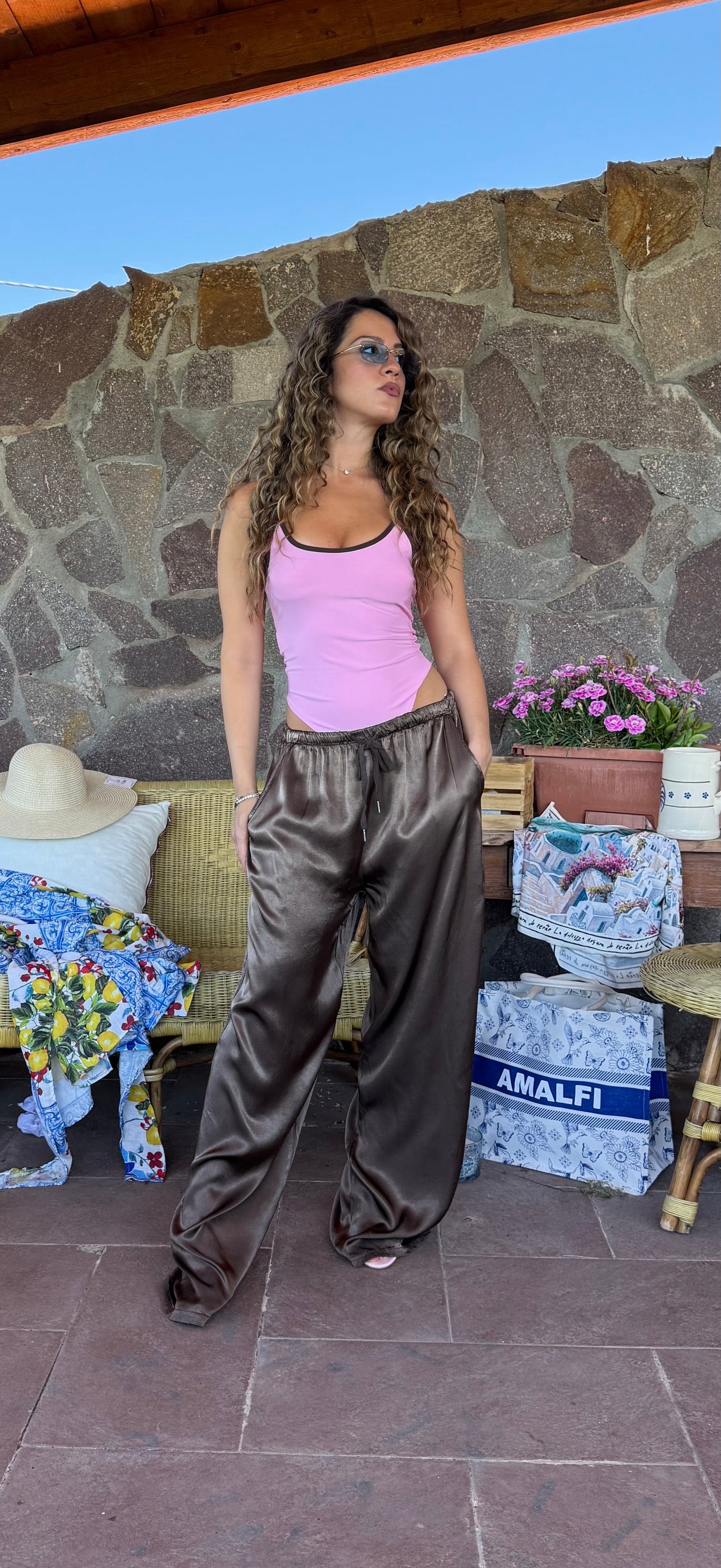 Pantalone Satin