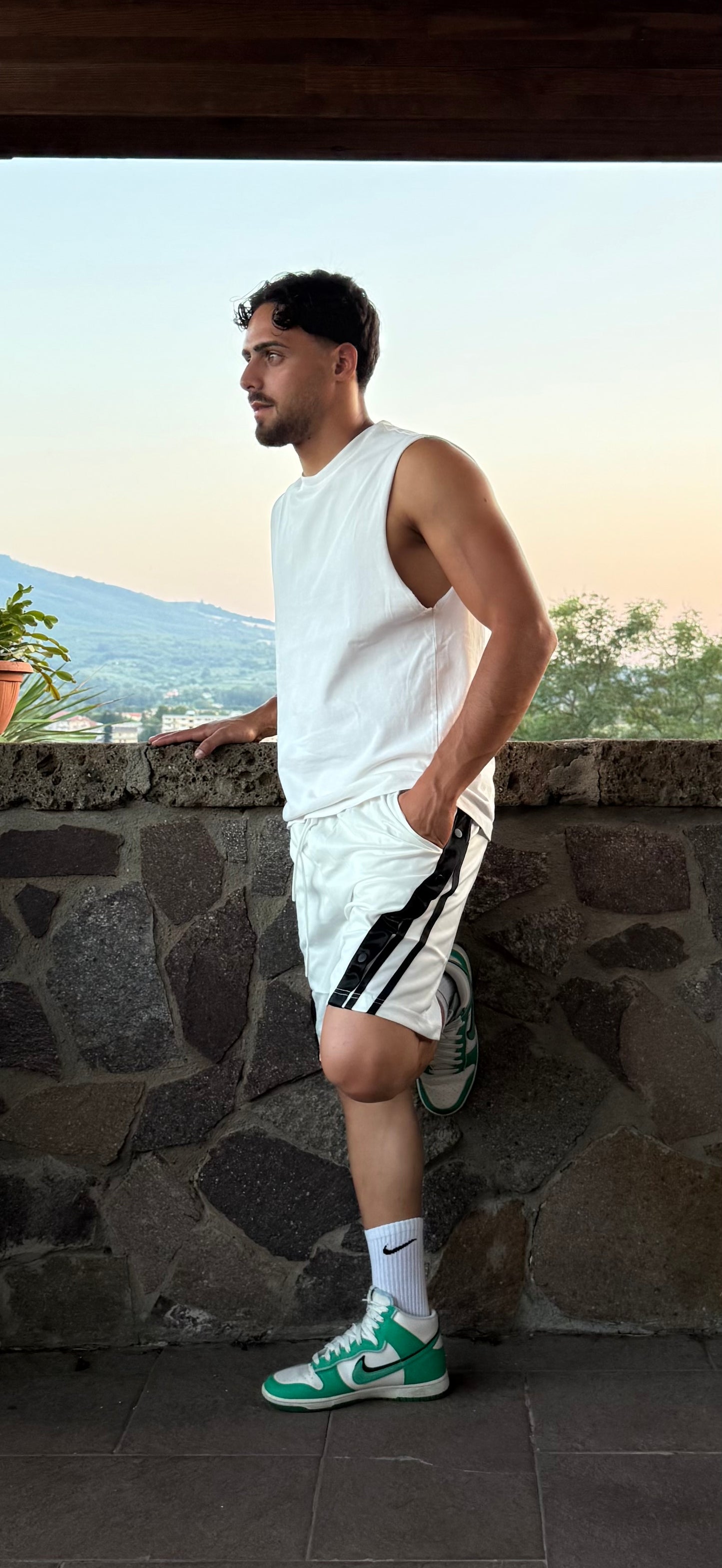 SHORTS SPORT WHITE