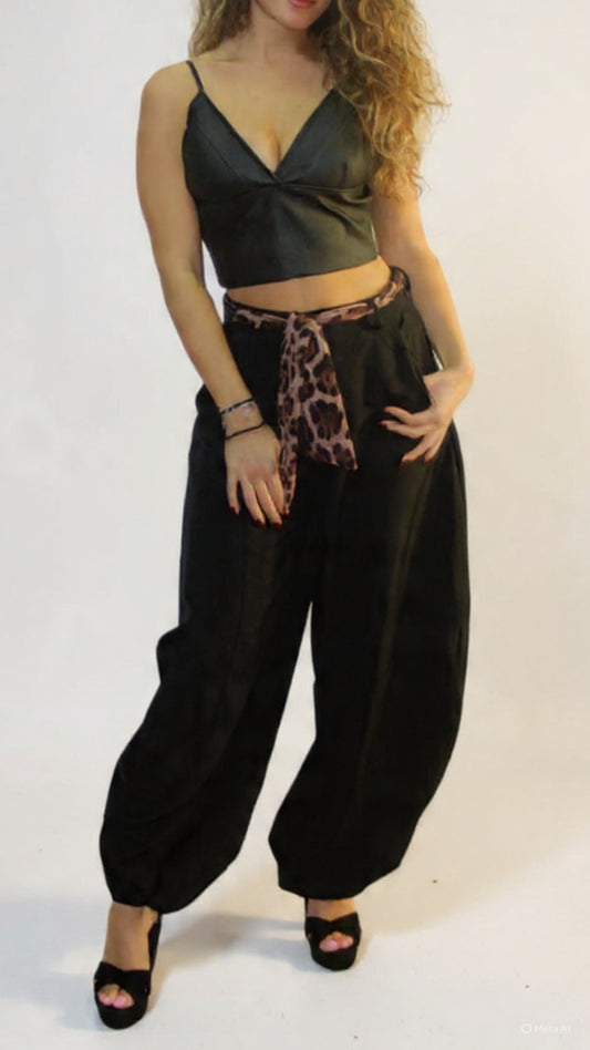 Pantalone con Fulard