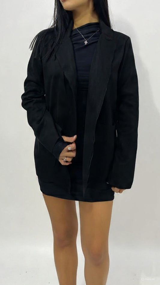 Giacca effetto Camoscio