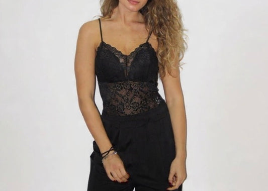 Under jacket in pizzo