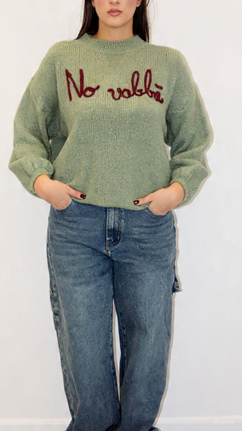 Maglioncino No Vabbè