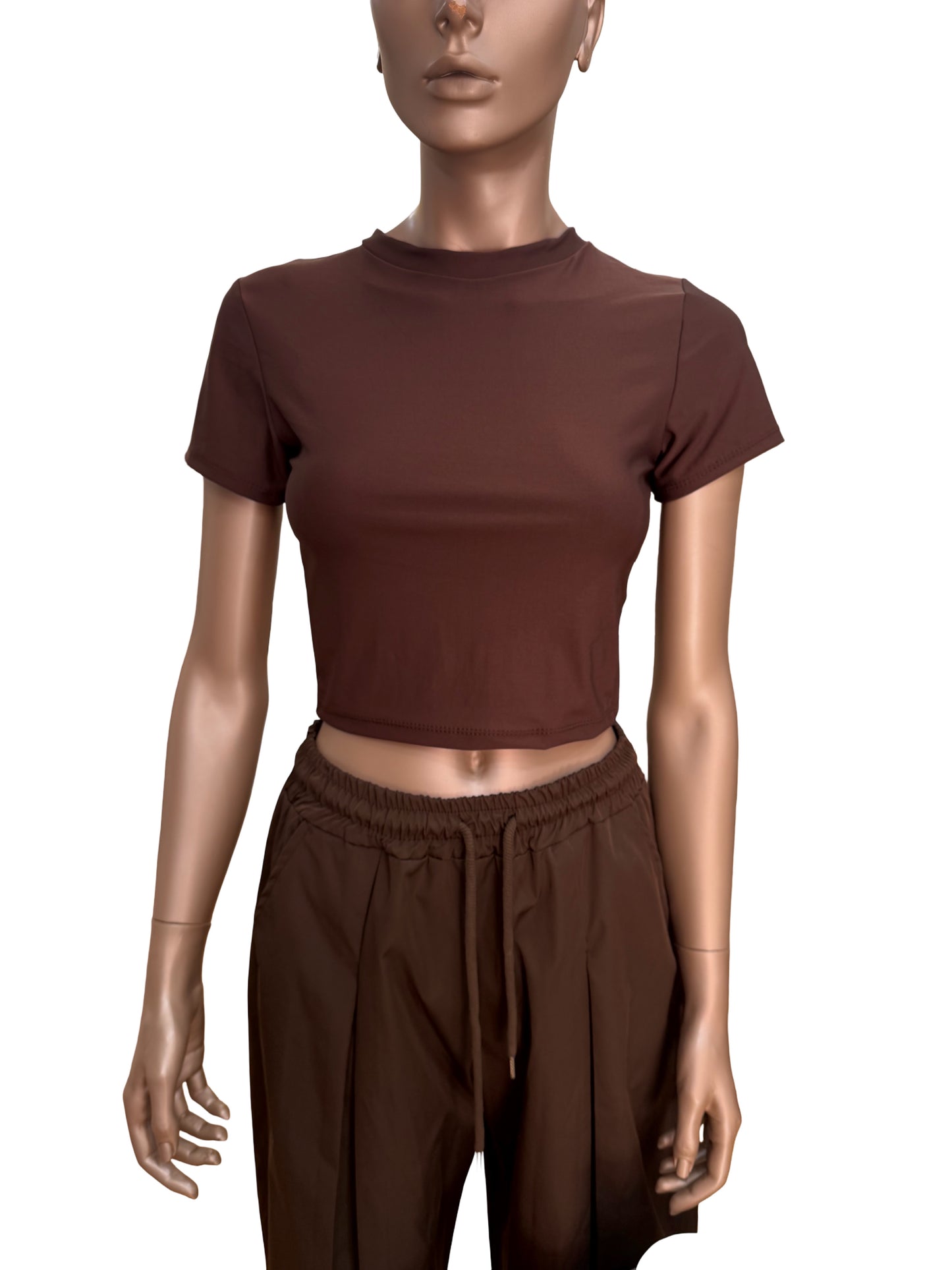 T-shirt crop
