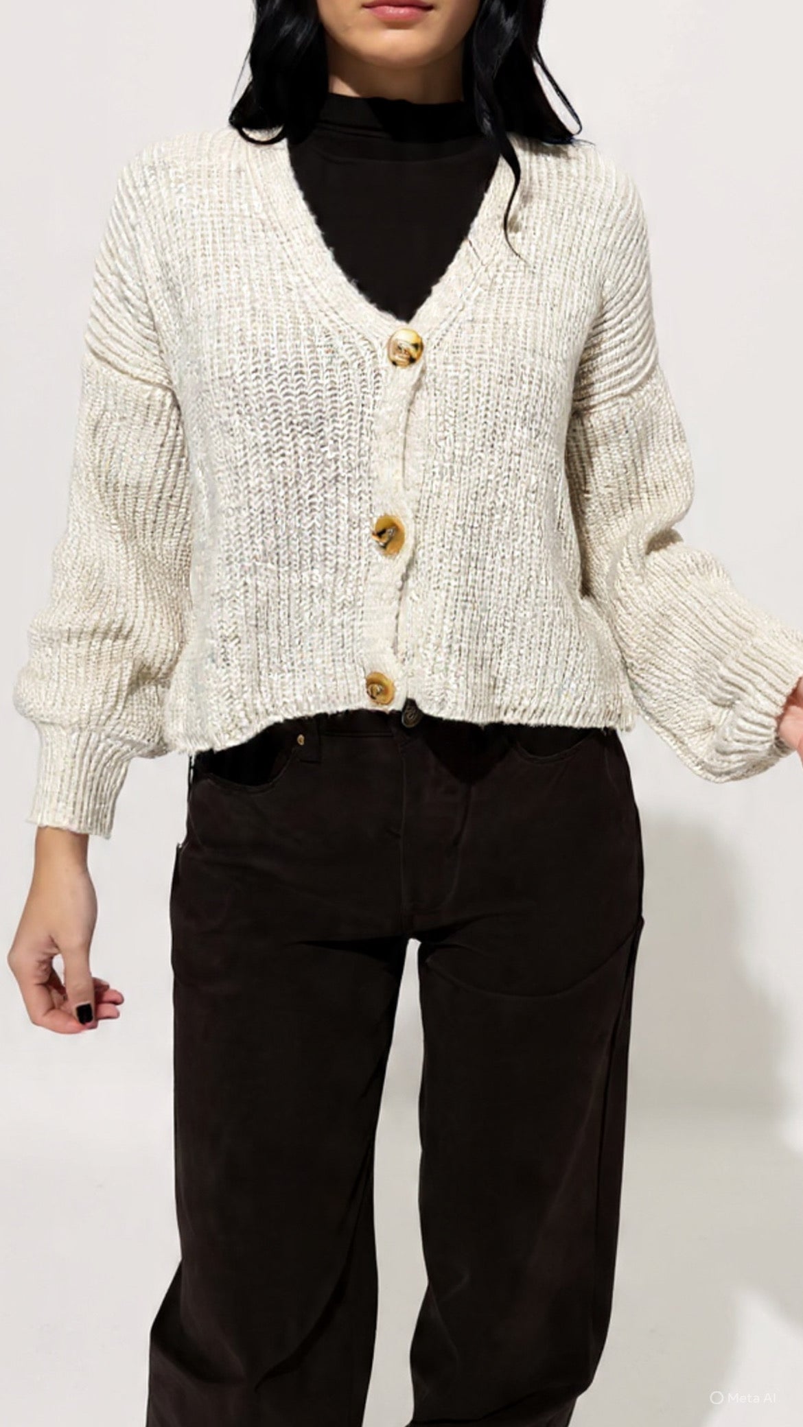 Cardigan Crop