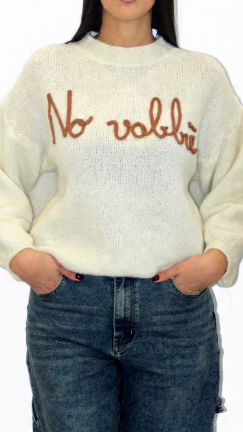 Maglioncino No Vabbè
