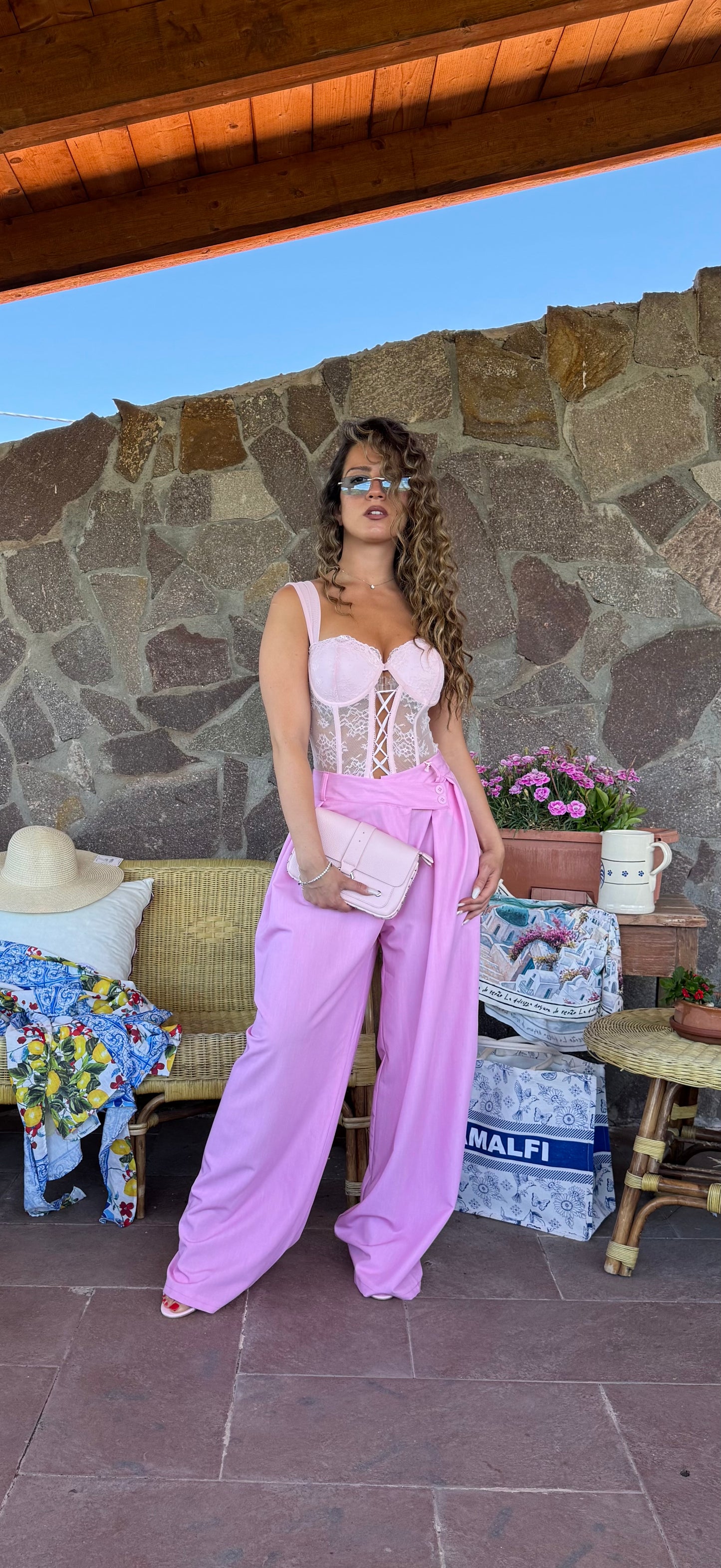 Pantalone Asimmetrico