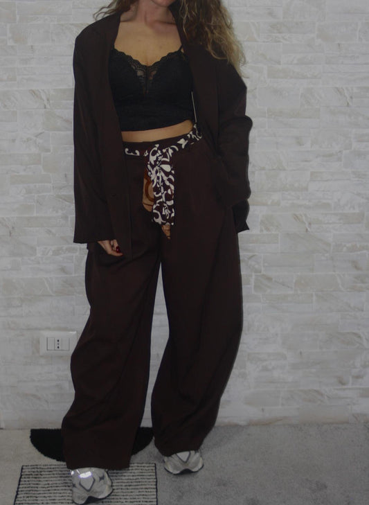 Pantalone con Fulard