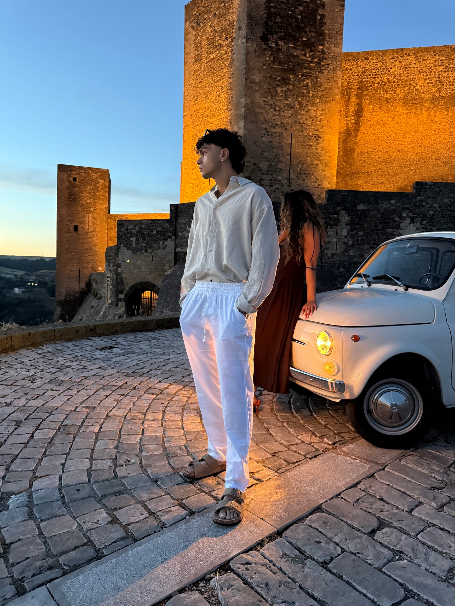 PANTALONE LINO