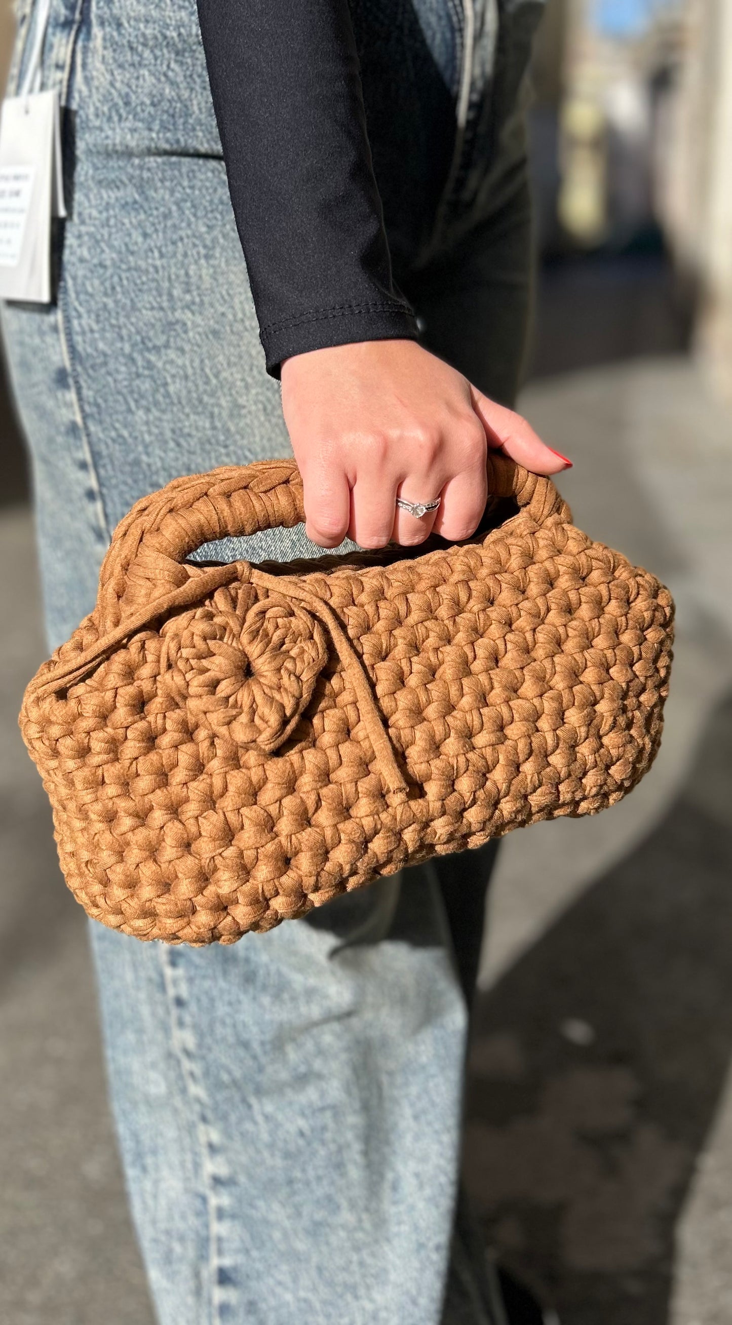 Clutch Bag Camel