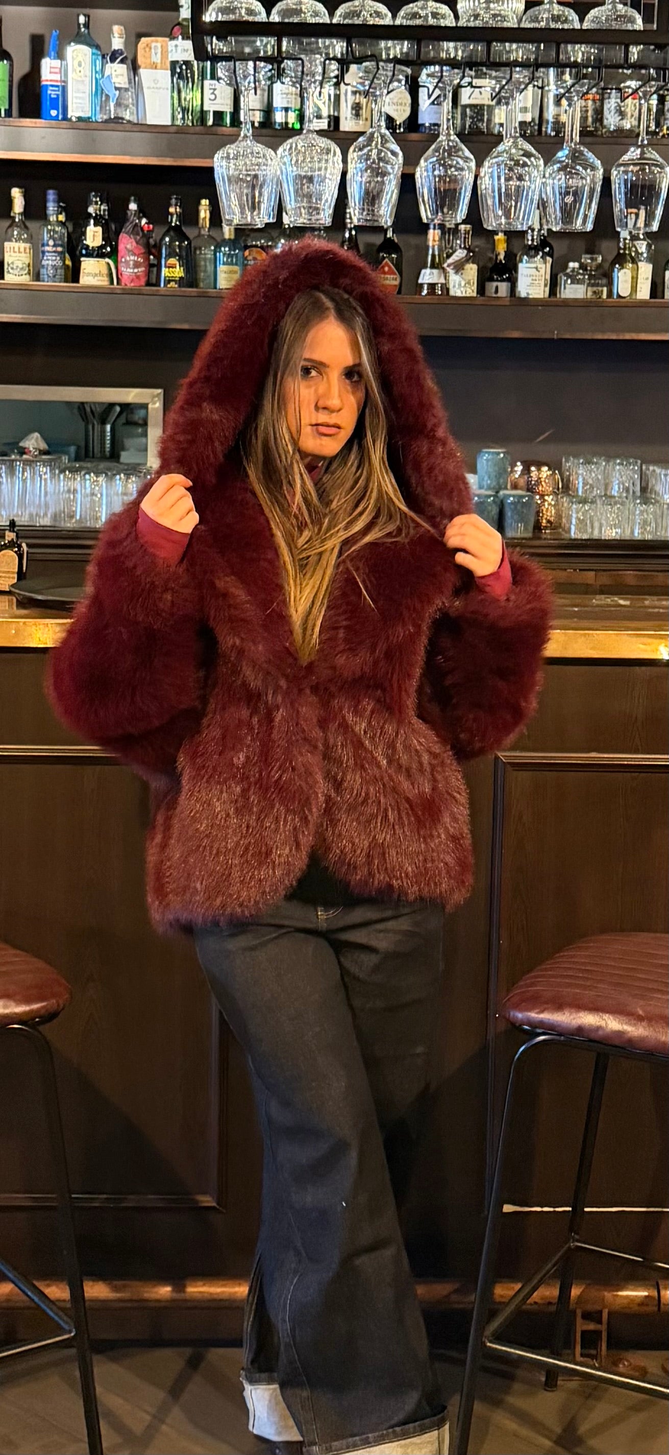 Ecofur Christmas Bordeaux