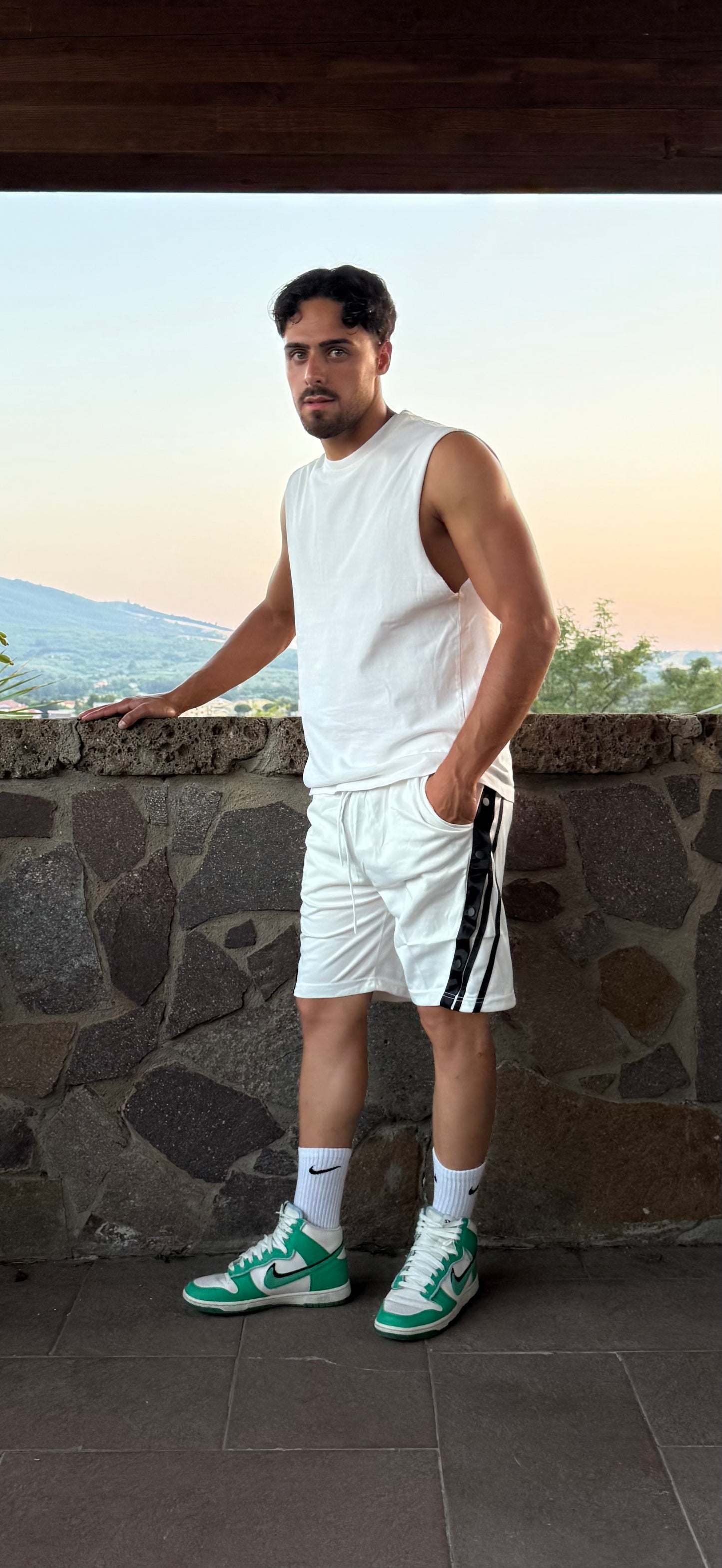SHORTS SPORT WHITE
