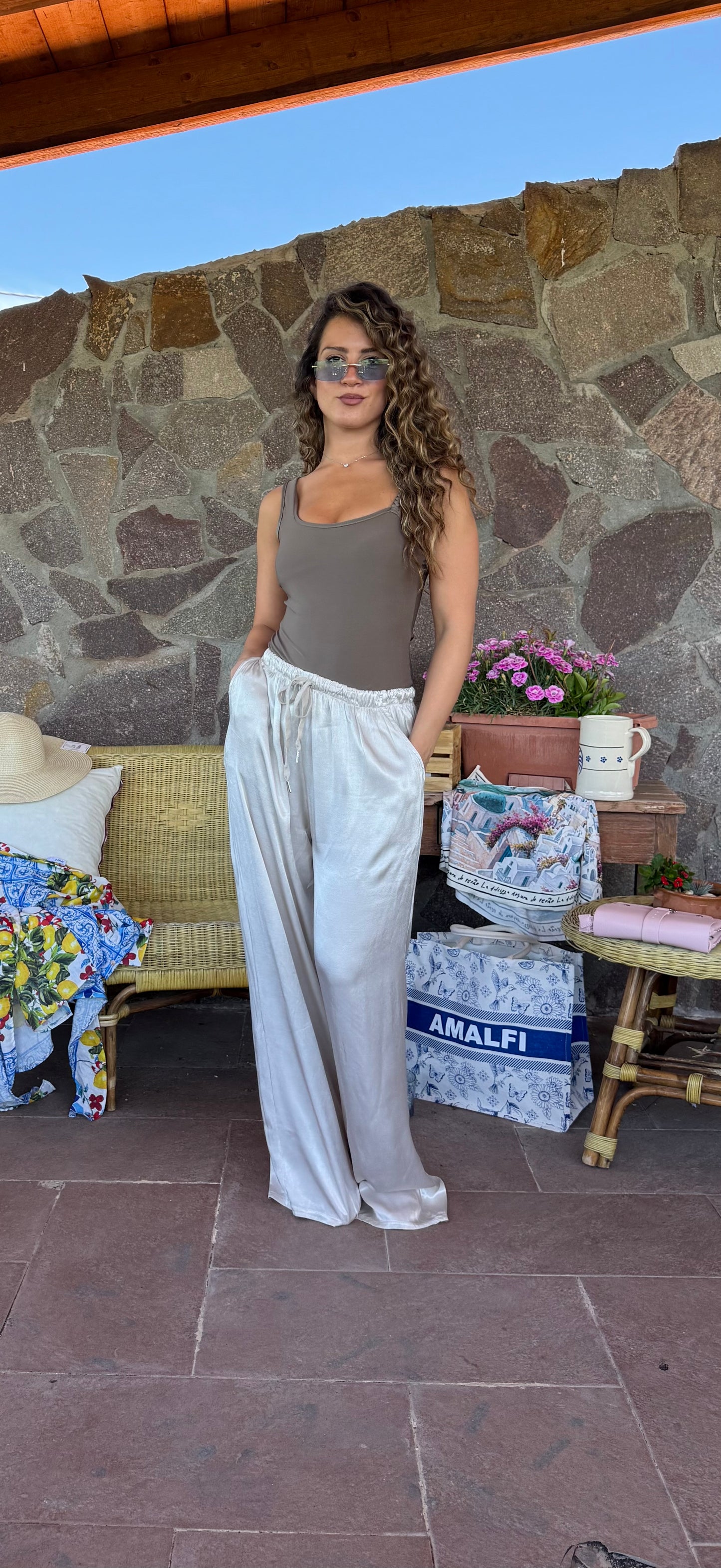 Pantalone Satin