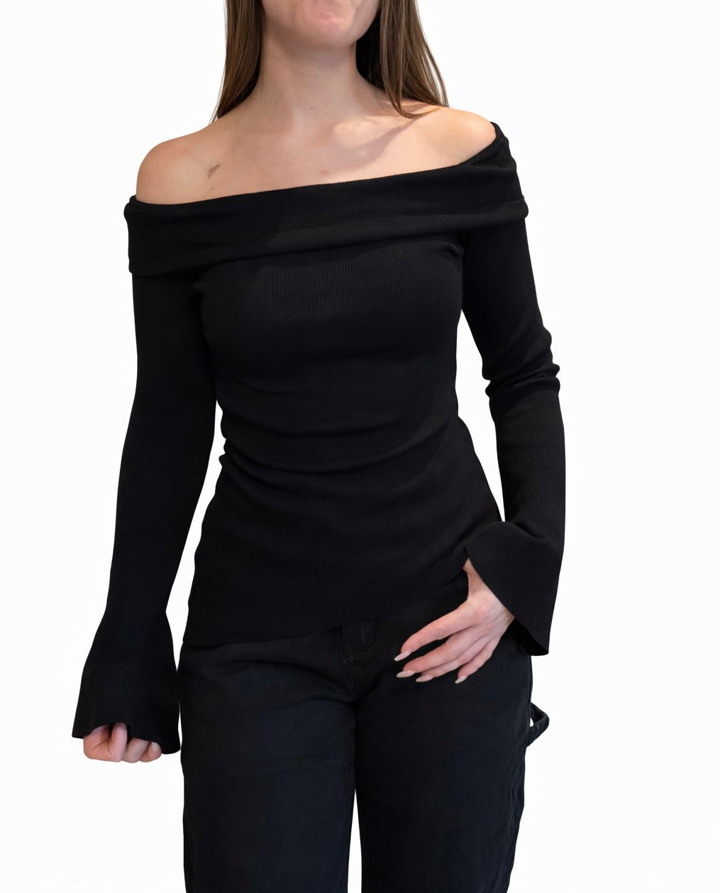 Maglia boat neckline