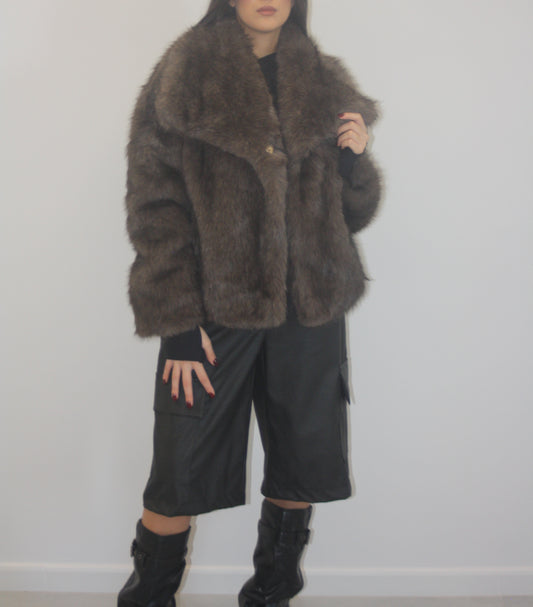 Pelliccia camel