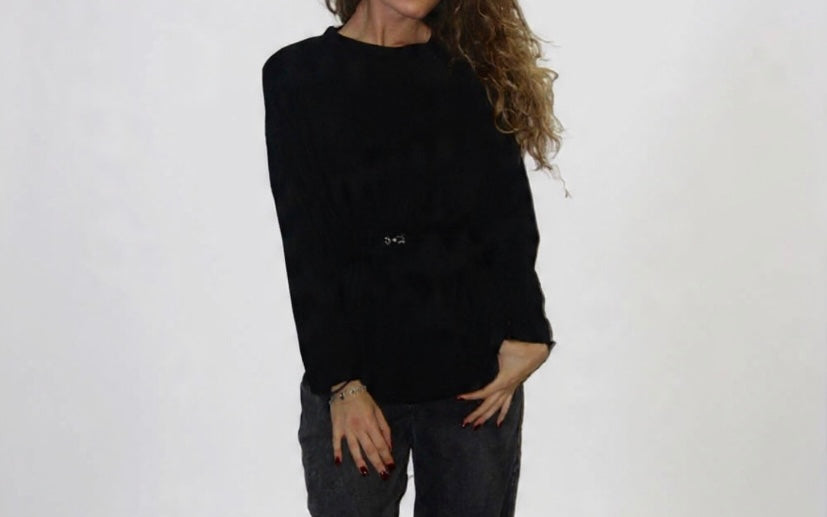 Maglia con gancio e spalline